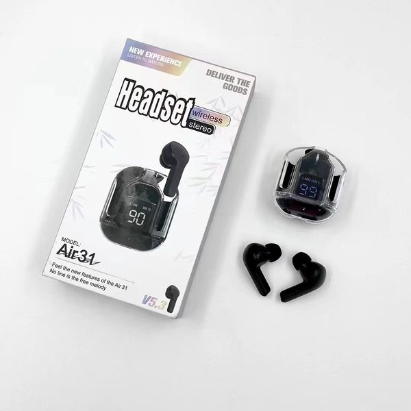 Air 31 Transparent Wireless Stereo Earbuds