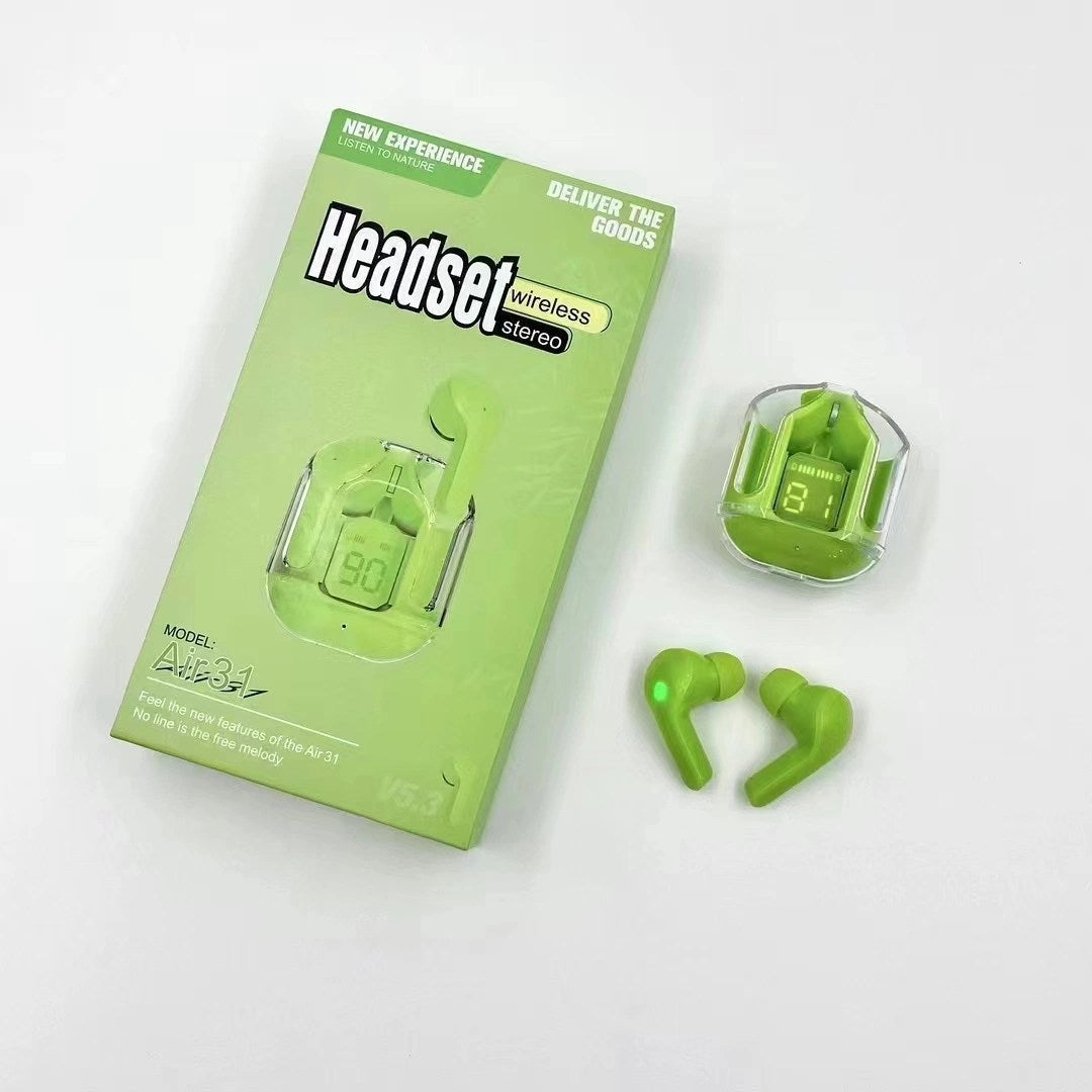Air 31 Transparent Wireless Stereo Earbuds