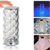 Crystal Lamp, Rose Light