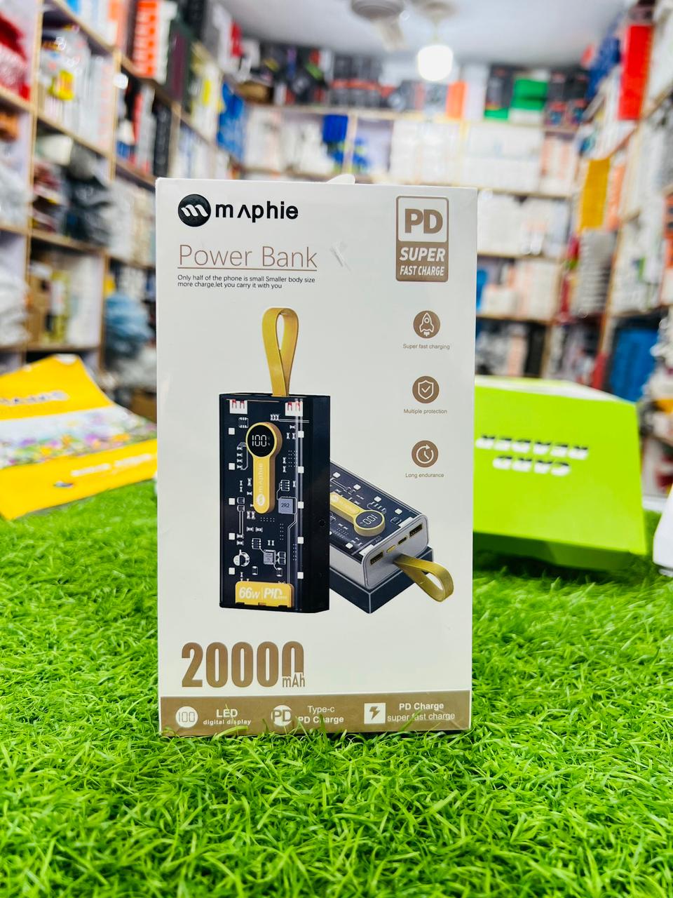 New 20000mAh power bank with amazing and crazy style
