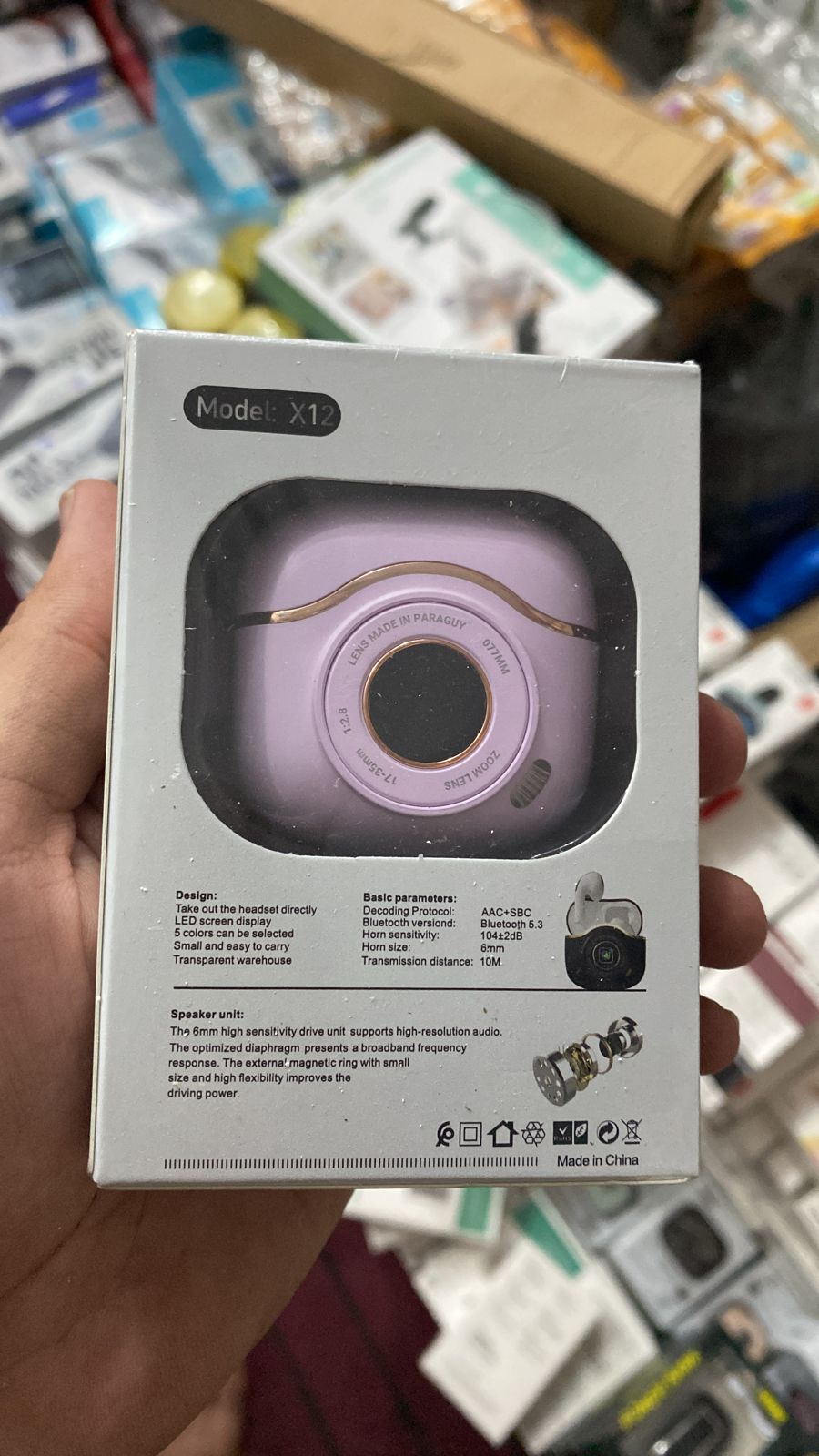 NEW OLD CAMERA STYLE EAR BUDS