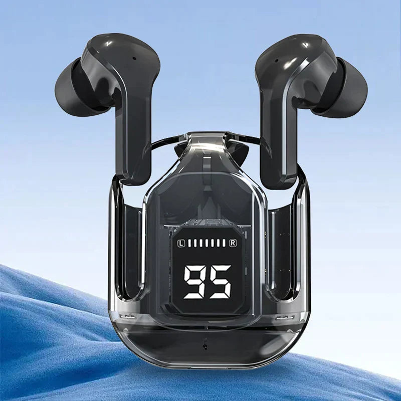 Air31 Earbuds Wireless Crystal Transparent And Bluetooth