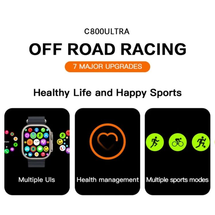 C800 Ultra Smart Watch For Men Women Series