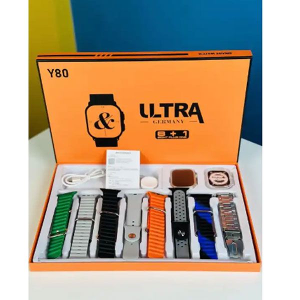 Y80 ULTRA Smart Watch Plus 8 Strap Combination With 2.02 Inch High Definition Large Screen